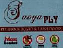 SAVYA PLY (and logo) trademark logo