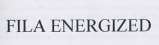FILA ENERGIZED (and logo) trademark logo
