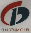 SLN DENIM CLUB (and logo) trademark logo