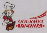 GOURMET VIENNA (and logo) trademark logo