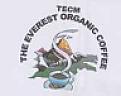 TECM THE EVEREST ORGANIC COFFEE (and logo) trademark logo