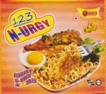 123 N-URGY (and logo) trademark logo
