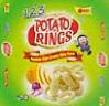 123 POTATO RINGS (and logo) trademark logo
