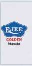 EJEE GOLDEN MASALA (and logo) trademark logo