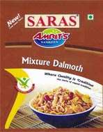 SARAS AMRITS NAMKEEN (and logo) trademark logo