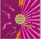 FUNNY LOLLIPOP STRAWBERRY FLAVOURED (and logo) trademark logo
