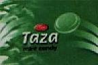 FUNNY TAZA MINT CANDY (and logo) trademark logo