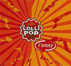 FUNNY LOLLIPOP MANGO FLAVOURED (and logo) trademark logo