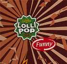 FUNNY LOLLIPOP IMLI FLAVOURED (and logo) trademark logo