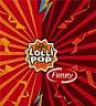 FUNNY LOLLIPOP ORANGE FLAVOURED (and logo) trademark logo