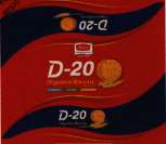 NEBIKO D-20 DIGESTIVE BISCUITS (and logo) trademark logo