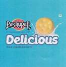 PASHUPATI DELICIOUS MILK CREAM BISCUITS (and logo) trademark logo