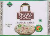 THAPA GOLD (and logo) trademark logo