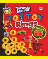 TANNU & MANNU TOYTOY RINGS (and logo) trademark logo