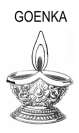 GOENKA (and logo) trademark logo
