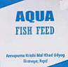 AQUA FISHFEED (and logo) trademark logo