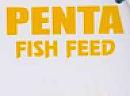 PENTA FISH FEED (and logo) trademark logo
