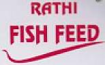 RATHI FISH FEED (and logo) trademark logo