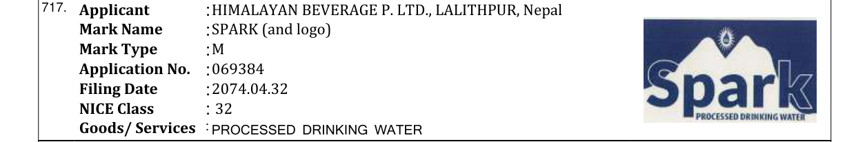 Original bulletin entry for SPARK (and logo)