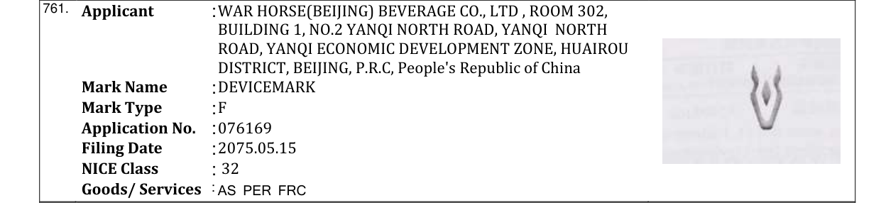Original bulletin entry for DEVICEMARK