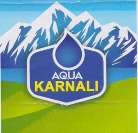 AQUA KARNALI (and logo) trademark logo