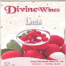 divine wines litchi (and logo) trademark logo