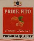 PRIME FITO ORANGE FLAVOUR (and logo) trademark logo