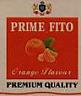PRIME FITO ORANGE FLAVOUR (and logo) trademark logo