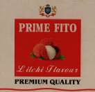 PRIME FITO LITCHI FLAVOUR (and logo) trademark logo