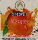 BASANTI MANGO (and logo) trademark logo