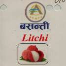 BASANTI LITCHI (and logo) trademark logo