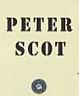 PETER SCOT (and logo) trademark logo