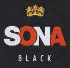 SONA BLACK (and logo) trademark logo