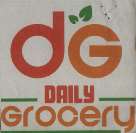 DG DAILY GROCERY (and logo) trademark logo