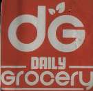 DG GAILY GROCERY (and logo) trademark logo