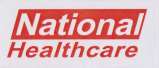NATIONAL HEALTHCARE (and logo) trademark logo