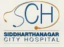 SCH SIDDHARTHANAGAR CITY HOSPITAL (and logo) trademark logo