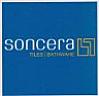 SONCERA TILES RA BATHWARE (and logo) trademark logo