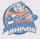 POKHARA RHINOS (and logo) trademark logo