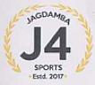 JAGADAMBA J4 SPORTS (and logo) trademark logo