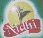 NIDHI (and logo) trademark logo