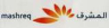 MASHREQ WITH ARABIC CHARCTER (and logo) trademark logo