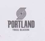 PORTLAND TRAIL BLAZERS WITH SWIRL DESIGN (and logo) trademark logo