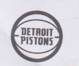 DETROIT PISTONS WITH BALL DESIGN (and logo) trademark logo