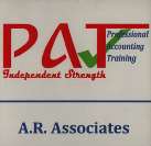 PAT (and logo) trademark logo