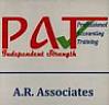 PAT (and logo) trademark logo