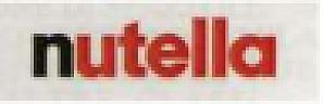 NUTELLA (and logo) trademark logo