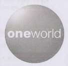 ONEWORLD (and logo) trademark logo