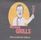 MICHAEL GRILLS (and logo) trademark logo