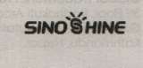 SINOSHINE (and logo) trademark logo